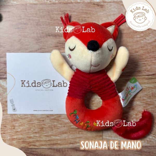 SONAJAS DE MANO DE TELA