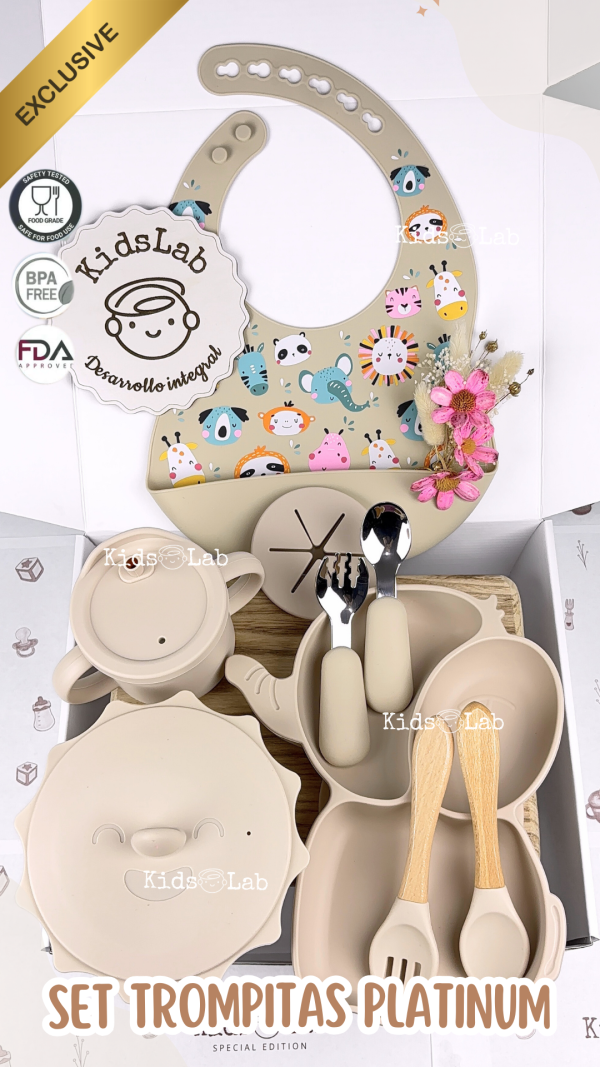 ¡NUEVO! SET TROMPITAS PLATINUM 10 PZS